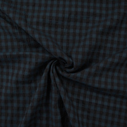 Vichy seersucker - Gris - Calissone