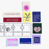 Etiquettes KATM - The Sweary Sewist x9 - Calissone