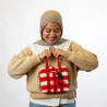 Woven Tote Bag Kit - Red Gingham - Craft Club - Calissone
