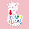 Autocollant No drama Flame - Calissone