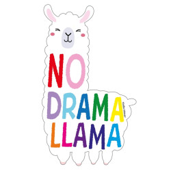 Autocollant No drama Flame - Calissone
