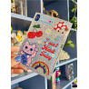 Glitter Sticker Sheet – Flowers and co - Calissone