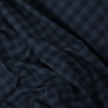Coton Lin vichy bleu - Gingham - Calissone