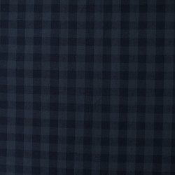 Coton Lin vichy bleu - Gingham - Calissone