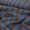 Coton Lin rayures bleuet - Workwear - Calissone