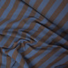 Coton Lin rayures bleuet - Workwear - Calissone