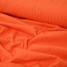 Coton seersucker orange vif - Dynamite - Calissone