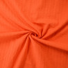 Coton seersucker orange vif - Dynamite - Calissone