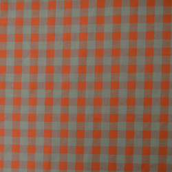 Coton Lin vichy corail - Betsy - Calissone