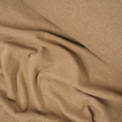 COUPON Jersey gaufré - Beige chiné - Calissone