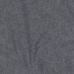 Coton chambray uni bleu marine - Calissone