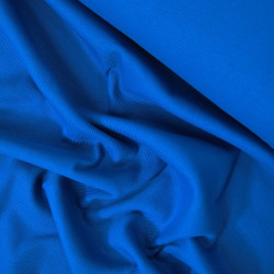 Bord côte coton bio - Bleu intense - Calissone