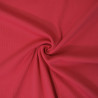Bord côte coton bio - Rouge cerise - Calissone