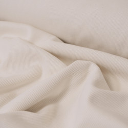 Bord côte coton bio - Ecru - Calissone