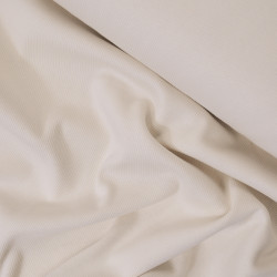 Bord côte coton bio - Ecru - Calissone