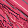 Nova striped jersey - Rose Punch - Calissone