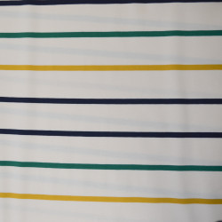 Nova striped jersey - Ecru Shell - Calissone