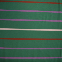 Nova striped jersey - Frog Green - Calissone