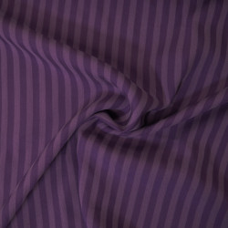 Striped Tencel twill - Mauve - Calissone