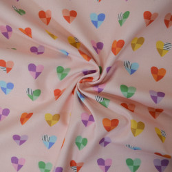 Coton Happy Days - Rose - Calissone