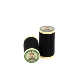 Fil de coton N°6180 - Noir