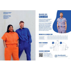 Couture zéro chute - Modèles inclusifs 12 tailles - Calissone