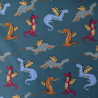Dragons cotton poplin - Calissone