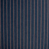 Denim à rayures - Bleu foncé et rouge - Calissone