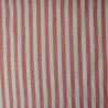 Viscose woven with small stripes - Orange - Calissone