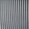 Viscose woven with small stripes - Navy blue - Calissone