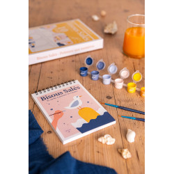 Salty Kisses paint by number kit - Calissone