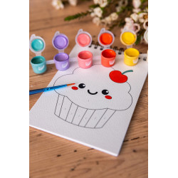 Kawaii Paint by Number Kit - Calissone