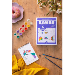 Kit de peinture au numéro Kawaii - Calissone