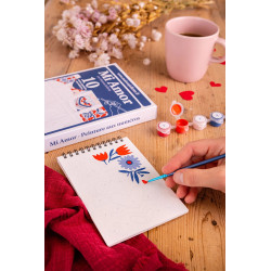 Mi amor paint number kit - Calissone