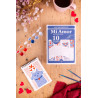 Mi amor paint number kit - Calissone