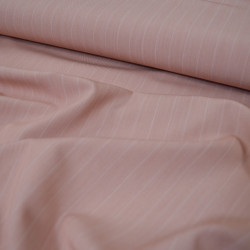 Medium striped twill - Light pink - Calissone