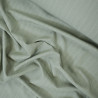 Twill moyen à rayures - Vert menthe - Calissone