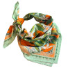 Cotton scarf / bandana 55cm - Fruity Indian Zoé - Calissone