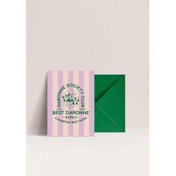 Carte - Fête des mères - Daronne Society Club - Calissone