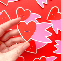 Autocollant Heart - Calissone