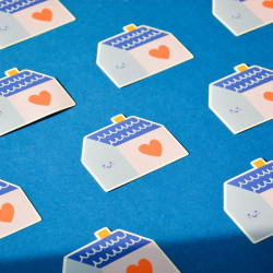 Autocollant House - Calissone