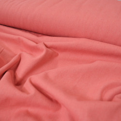 Denim uni coloré - Vieux rose - Calissone