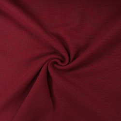 Jersey gaufré - Bordeaux - Calissone