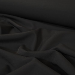 Twill moyen uni - Noir - Calissone