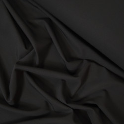 Twill moyen uni - Noir - Calissone