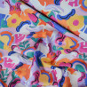 Colorful unicorn cotton poplin - Calissone