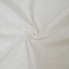 Scalloped white floral English embroidery - Calissone