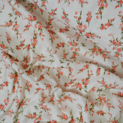 Openwork mesh floral bouquet - Pink - Calissone