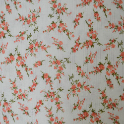 Openwork mesh floral bouquet - Pink - Calissone