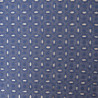 Linen English embroidery - Denim blue - Calissone